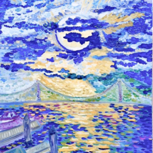 Blue Sunset Over George